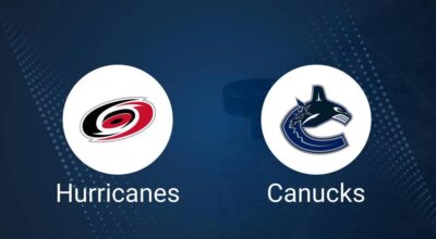 Hurricanes vs. Canucks Injury Report Today - January 10