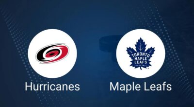 Hurricanes vs. Maple Leafs Injury Report Today - January 9