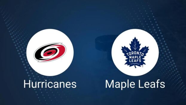 Hurricanes vs. Maple Leafs Injury Report Today - January 9