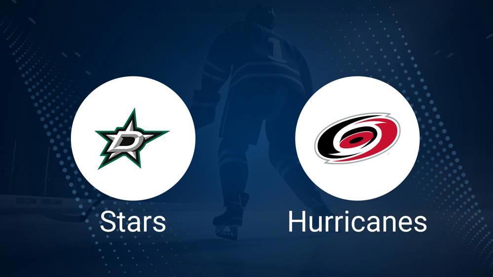 Stars vs. Hurricanes Injury Report Today - January 21