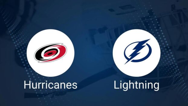 Where to Watch Carolina Hurricanes vs. Tampa Bay Lightning on TV or Streaming Live - January 7